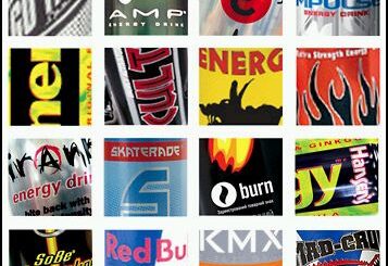 energetické nápoje